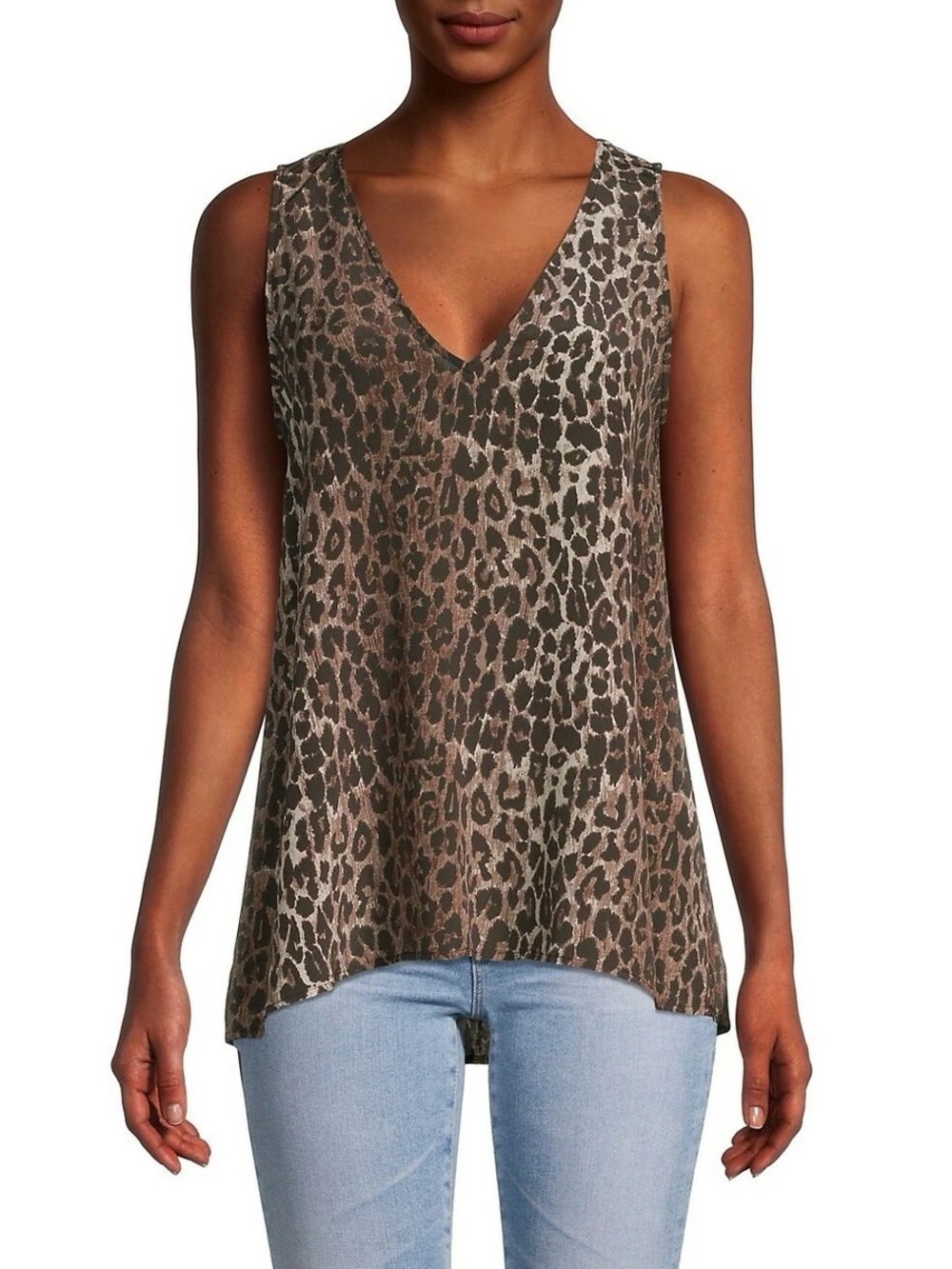 Johnny Was leopard swing tank